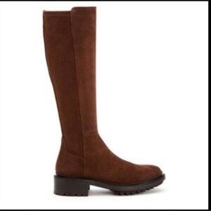 Aquatalia brown suede boots 9.5 NEW